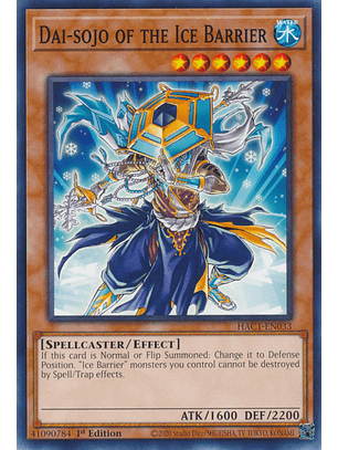 Dai-sojo of the Ice Barrier - HAC1-EN033 - Common 