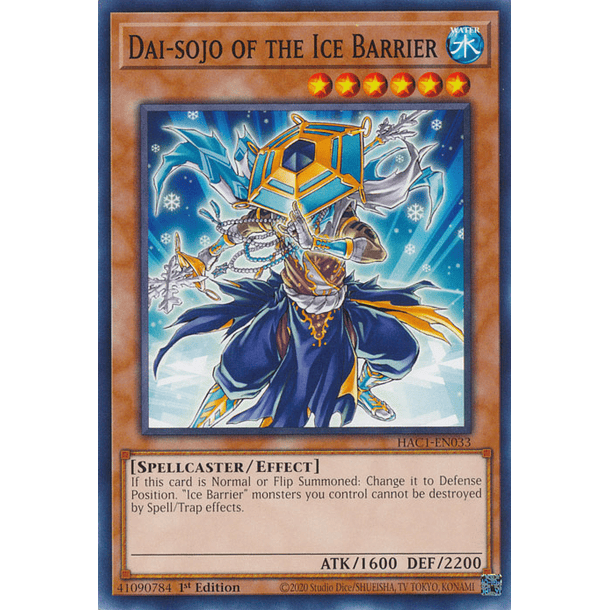 Dai-sojo of the Ice Barrier - HAC1-EN033 - Common 