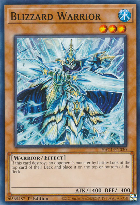 Blizzard Warrior - HAC1-EN030 - Common 
