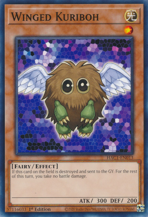 Winged Kuriboh - HAC1-EN013 - Common  1