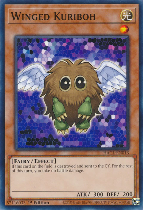 Winged Kuriboh - HAC1-EN013 - Common 