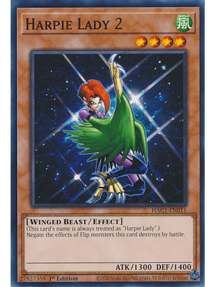 Harpie Lady 2 - HAC1-EN011 - Common 