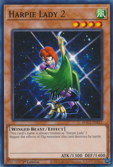 Harpie Lady 2 - HAC1-EN011 - Common 