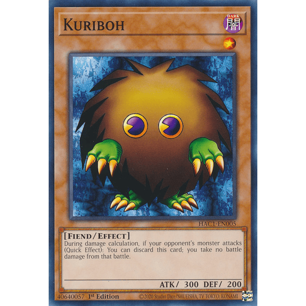 Kuriboh - HAC1-EN005 - Common 