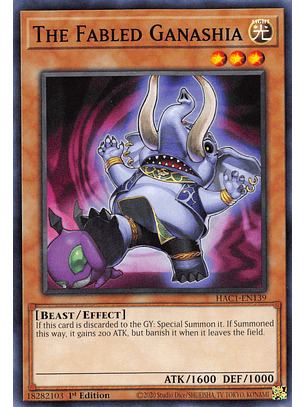 The Fabled Ganashia - HAC1-EN139 - Common 