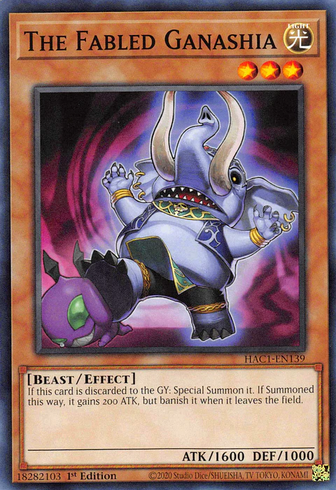The Fabled Ganashia - HAC1-EN139 - Common 
