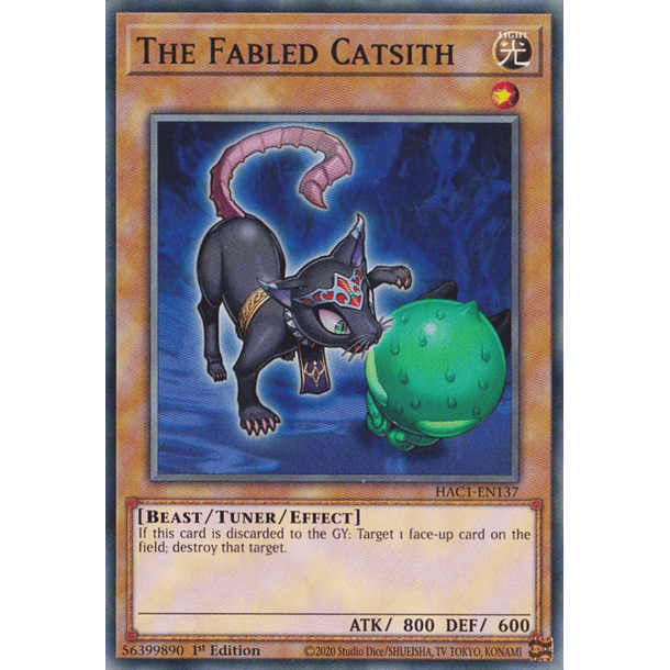 The Fabled Catsith - HAC1-EN137 - Common 