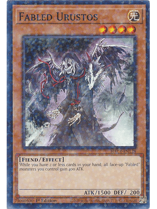 Fabled Urustos - HAC1-EN128 - Duel Terminal Normal Parallel Rare