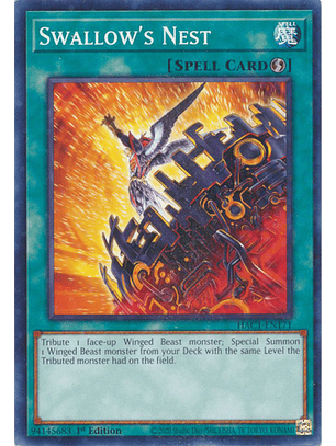 Swallow's Nest - HAC1-EN171 - Duel Terminal Normal Parallel Rare