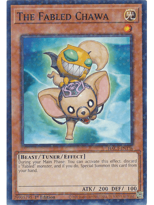 The Fabled Chawa - HAC1-EN136 - Duel Terminal Common Parallel