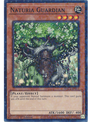 Naturia Guardian - HAC1-EN095 - Duel Terminal Common Parallel