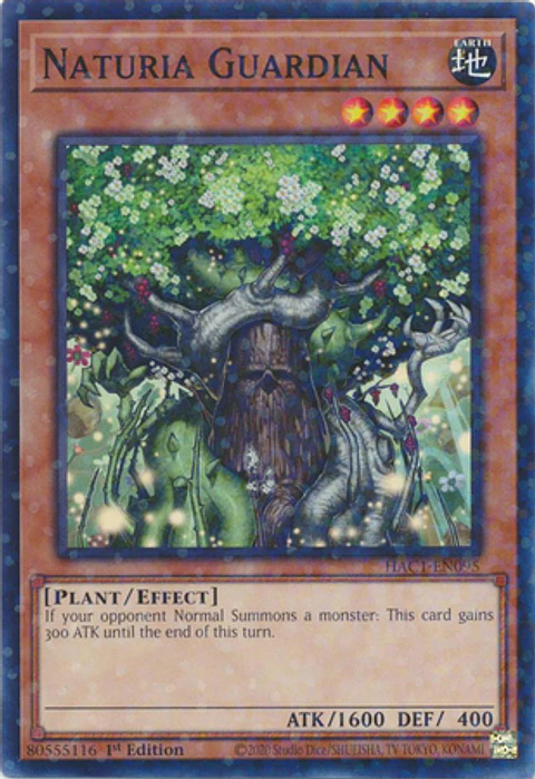 Naturia Guardian - HAC1-EN095 - Duel Terminal Common Parallel