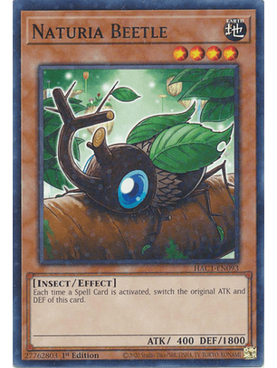 Naturia Beetle - HAC1-EN093 - Duel Terminal Common Parallel
