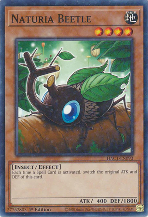Naturia Beetle - HAC1-EN093 - Duel Terminal Common Parallel