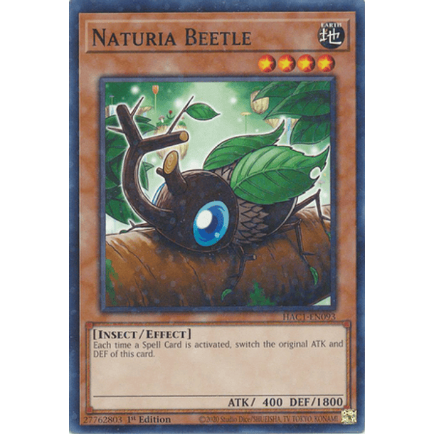 Naturia Beetle - HAC1-EN093 - Duel Terminal Common Parallel