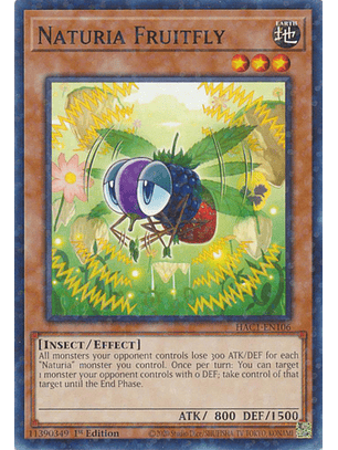 Naturia Fruitfly - HAC1-EN106 - Duel Terminal Common Parallel