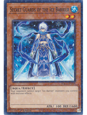 Secret Guards of the Ice Barrier HAC1-EN048 Duel Terminal Common Parallel