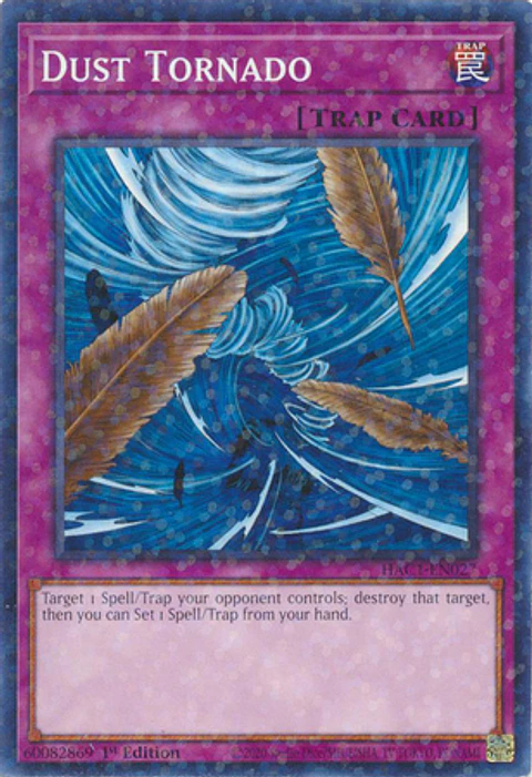 Dust Tornado - HAC1-EN027 - Duel Terminal Normal Parallel Rare