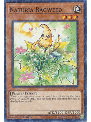 Naturia Ragweed - HAC1-EN114 - Duel Terminal Normal Parallel Rare