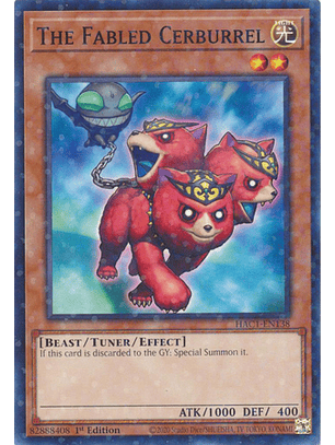 The Fabled Cerburrel - HAC1-EN138 - Duel Terminal Normal Parallel Rare