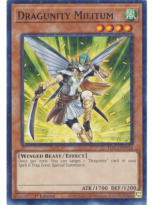 Dragunity Militum - HAC1-EN154 - Duel Terminal Common Parallel