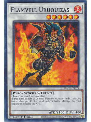 Flamvell Uruquizas - HAC1-EN074 - Duel Terminal Common Parallel