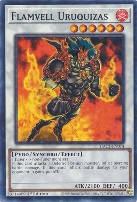 Flamvell Uruquizas - HAC1-EN074 - Duel Terminal Common Parallel