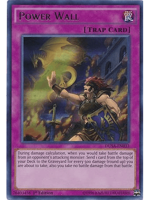 Power Wall - DUSA-EN033 - Ultra Rare 