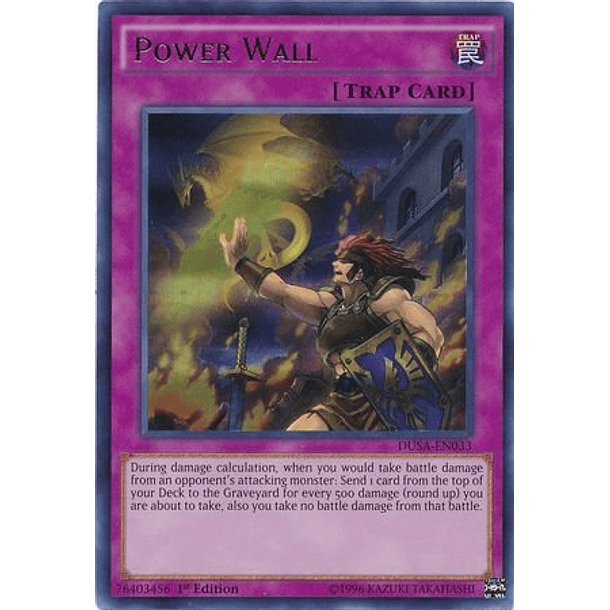 Power Wall - DUSA-EN033 - Ultra Rare 