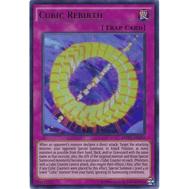 Cubic Rebirth - MVP1-EN043 - Ultra Rare 