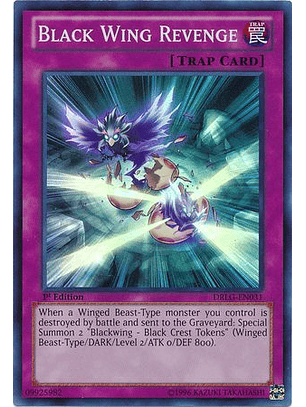 Black Wing Revenge - DRLG-EN031 - Super Rare