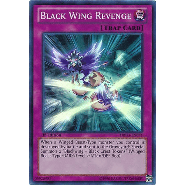Black Wing Revenge - DRLG-EN031 - Super Rare