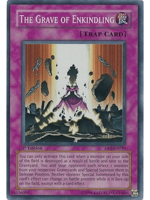 The Grave of Enkindling - DP2-EN030 - Super Rare 