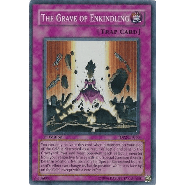 The Grave of Enkindling - DP2-EN030 - Super Rare 