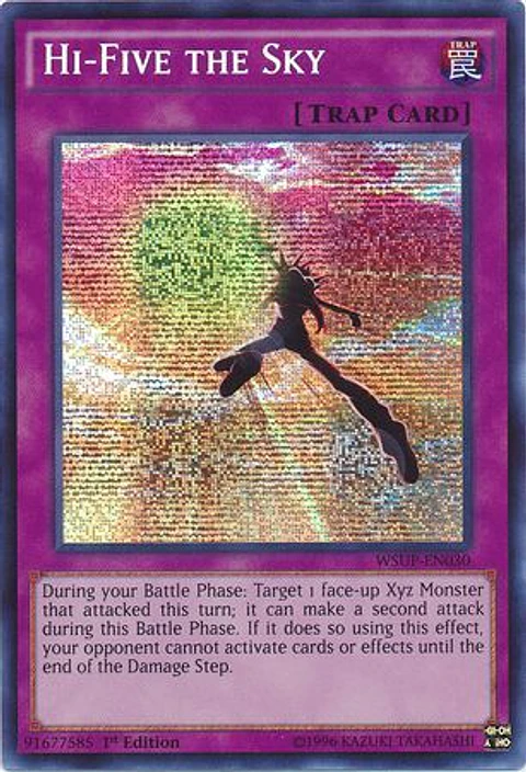 Hi-Five the Sky - WSUP-EN030 - Prismatic Secret Rare