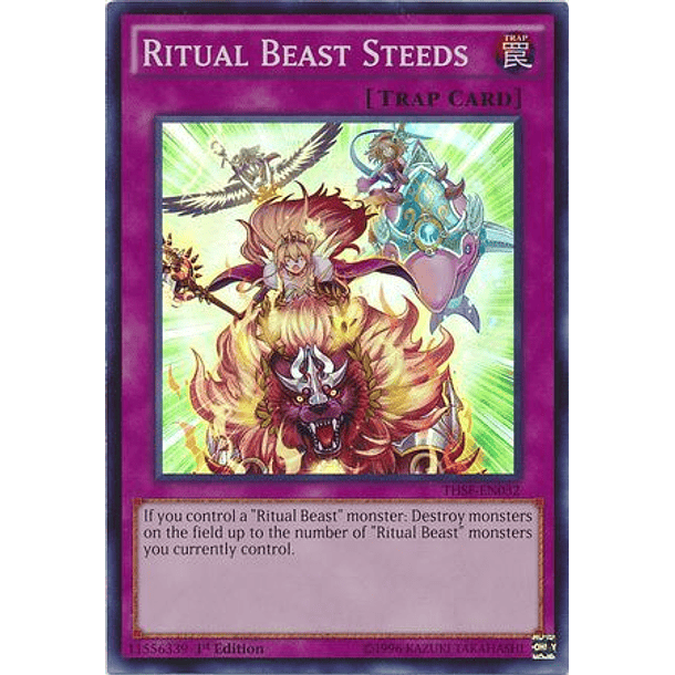 Ritual Beast Steeds - THSF-EN032 - Super Rare