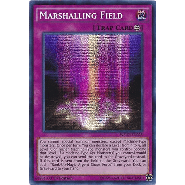 Marshalling Field - WSUP-EN025 - Prismatic Secret Rare
