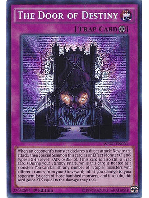 The Door of Destiny - WSUP-EN031 - Prismatic Secret Rare