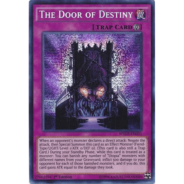 The Door of Destiny - WSUP-EN031 - Prismatic Secret Rare