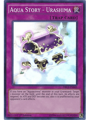 Aqua Story - Urashima - DRL2-EN045 - Super Rare