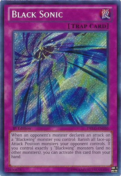 Black Sonic - DRLG-EN030 - Secret Rare 