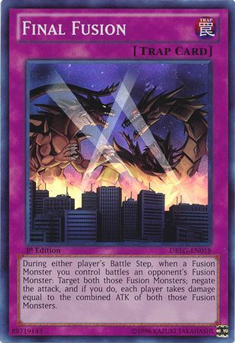 Final Fusion - DRLG-EN018 - Super Rare 