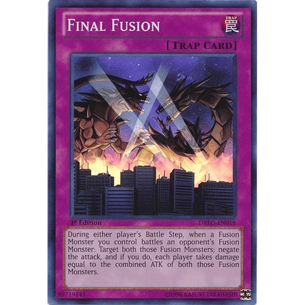 Final Fusion - DRLG-EN018 - Super Rare 
