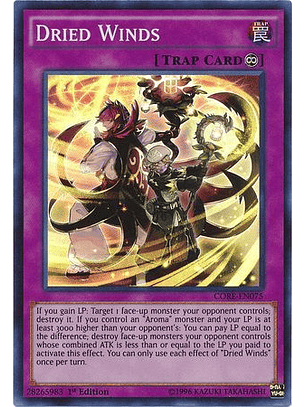 Dried Winds - CORE-EN075 - Super Rare