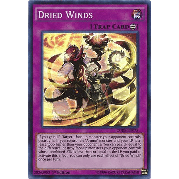 Dried Winds - CORE-EN075 - Super Rare