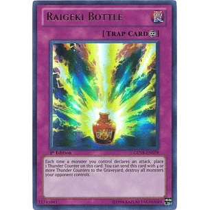 Raigeki Bottle - BPW2-EN091 - Super Rare