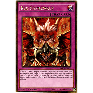 Red Supremacy - PGL3-EN020 - Gold Secret Rare 