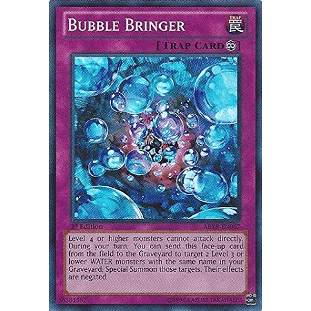 Bubble Bringer - ABYR-EN067 - Super Rare 1st Edition