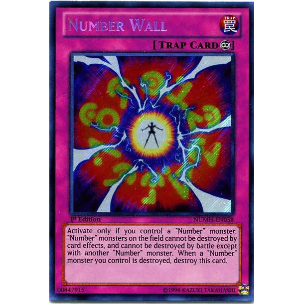 Number Wall - NUMH-EN058 - Secret Rare