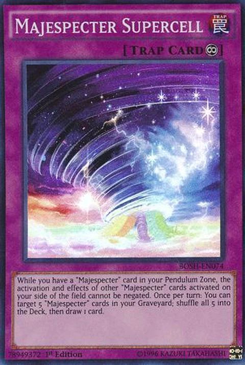 Majespecter Supercell - BOSH-EN074 - Super Rare 